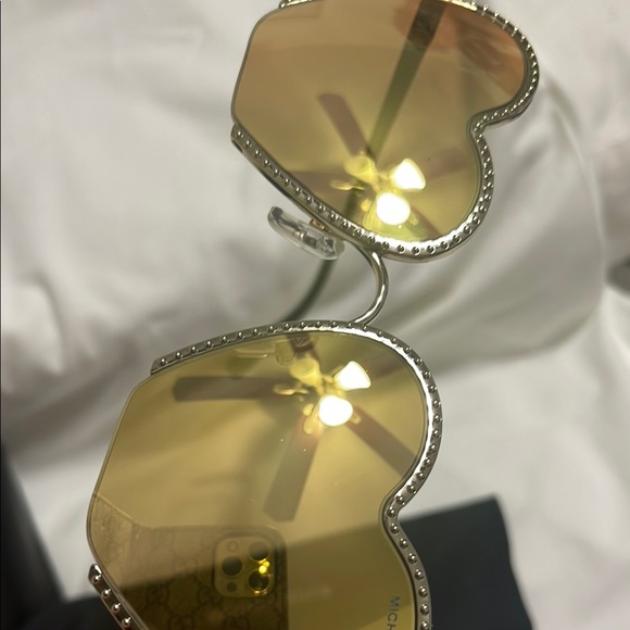 Michael Kors Gold Heart Sunglasses - Picture 11 of 13